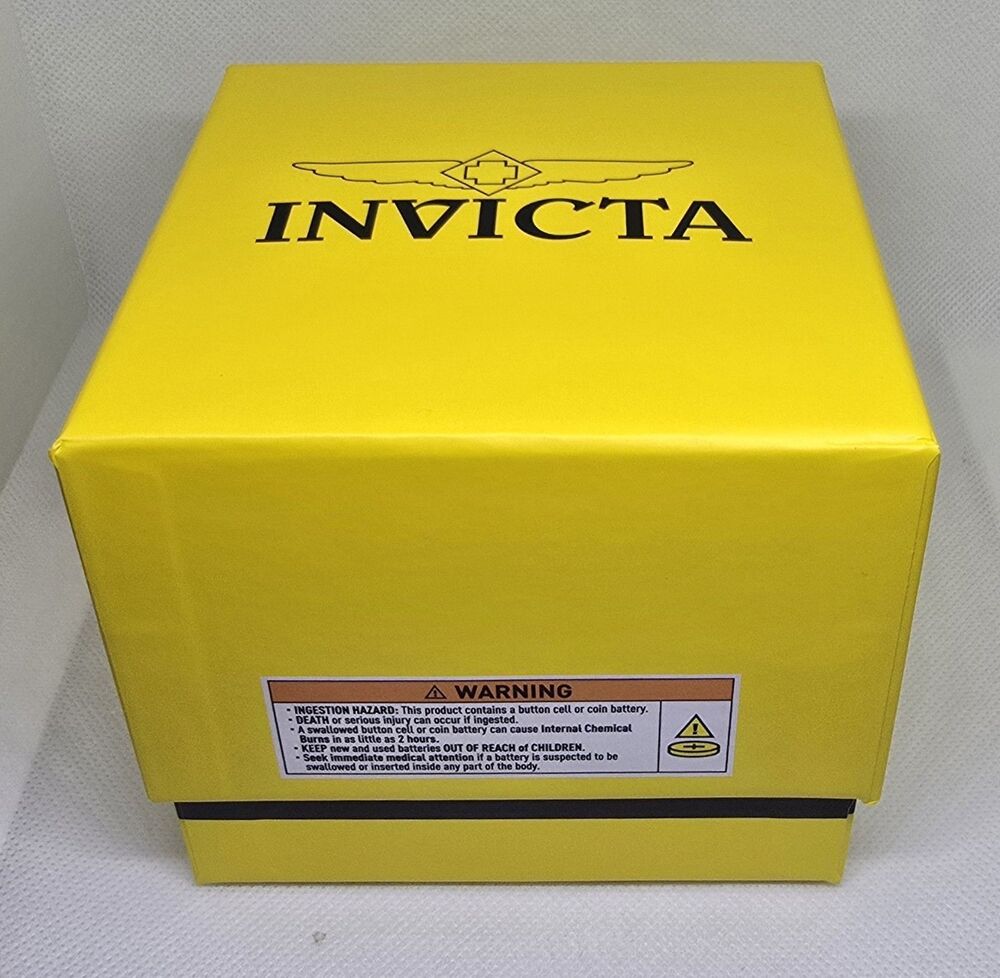 INVICTA Men's 37.5mm Stainless Steel Gold Black 50142 PC32A Quartz - Picture 6 of 7